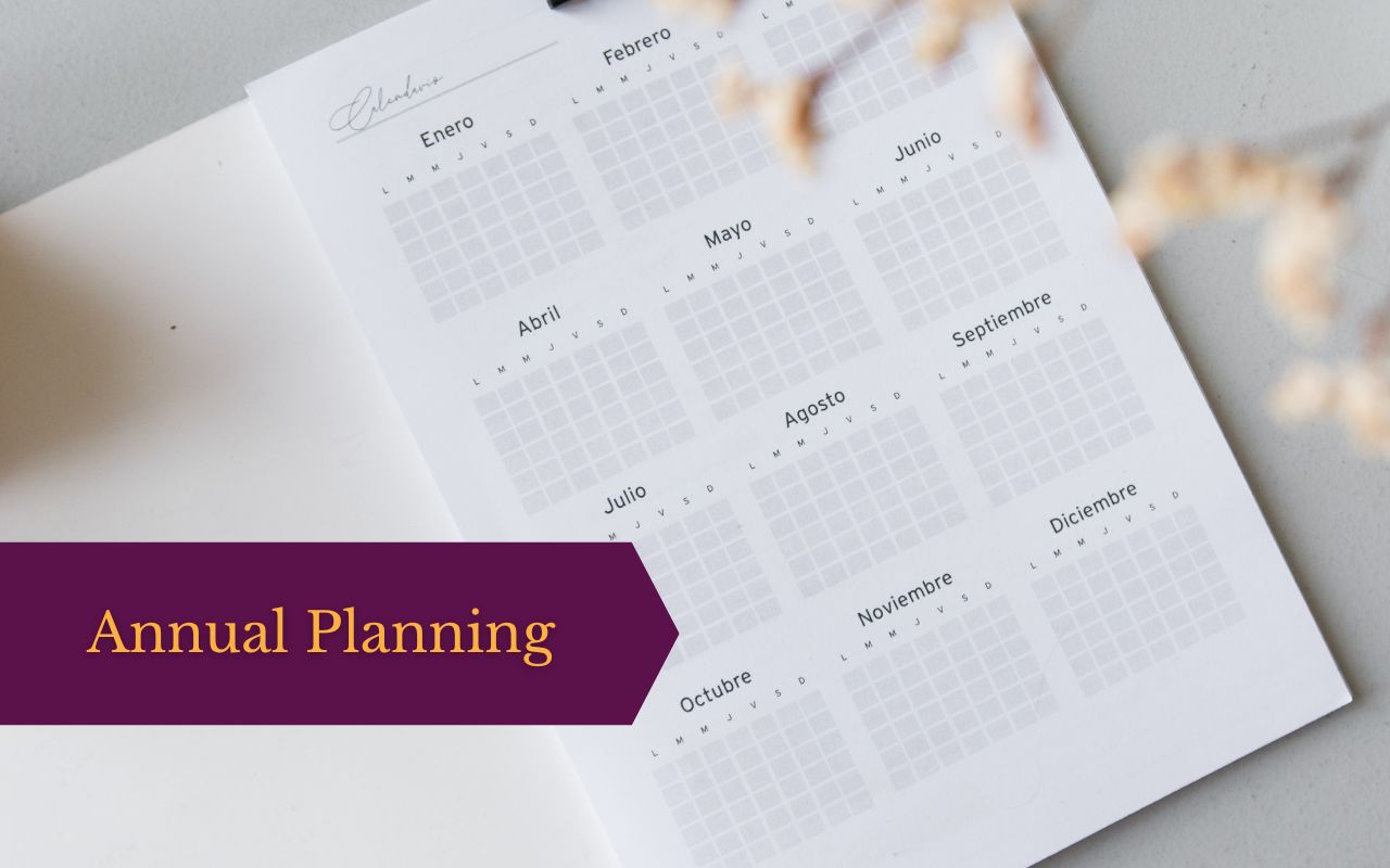 Introduction: Why make an annual plan